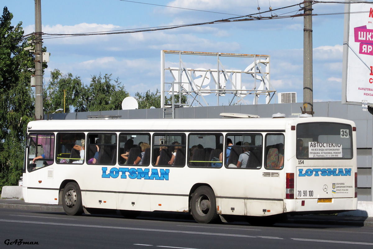 Dnipropetrovská oblast, Mercedes-Benz O345 č. 154