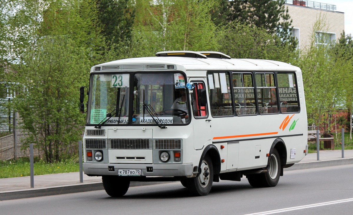 Томская область, ПАЗ-32054 № К 787 ВО 70