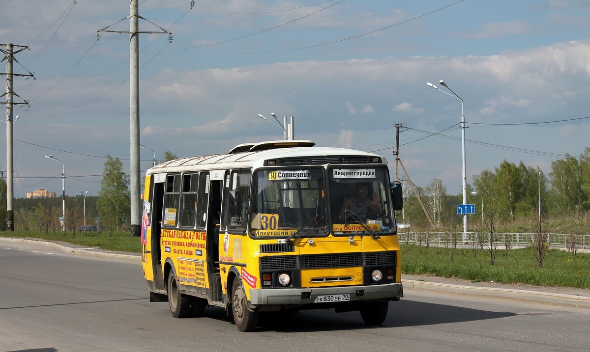 Томская область, ПАЗ-4234 № К 830 ЕЕ 70