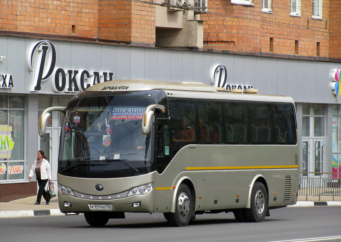 Obwód niżnonowogrodzki, Yutong ZK6899HA Nr К 151 НВ 152