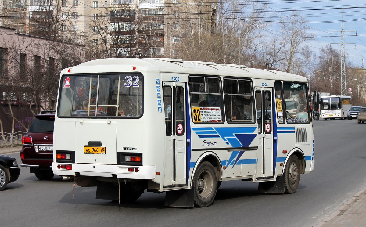 Томская область, ПАЗ-32054 № АС 966 70