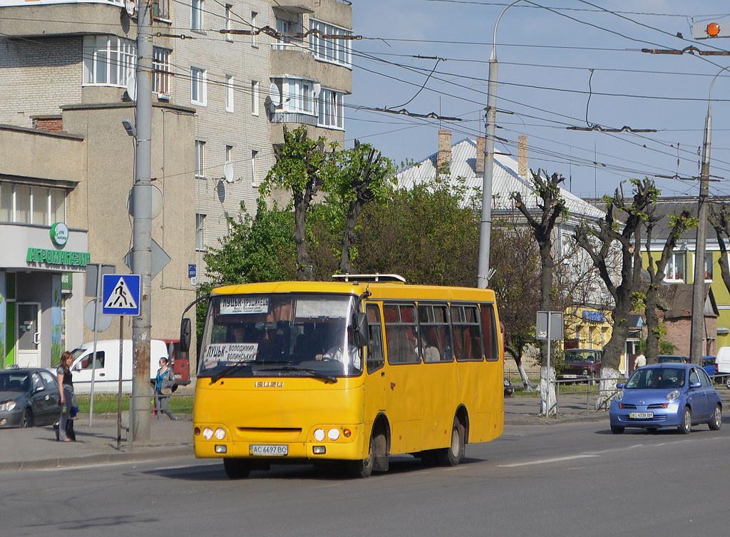 Волынская область, Богдан А09202 № AC 6697 BC