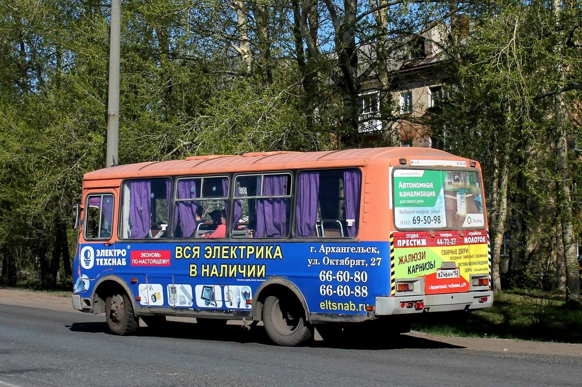 Архангельская область, ПАЗ-32054 № В 246 АН 152