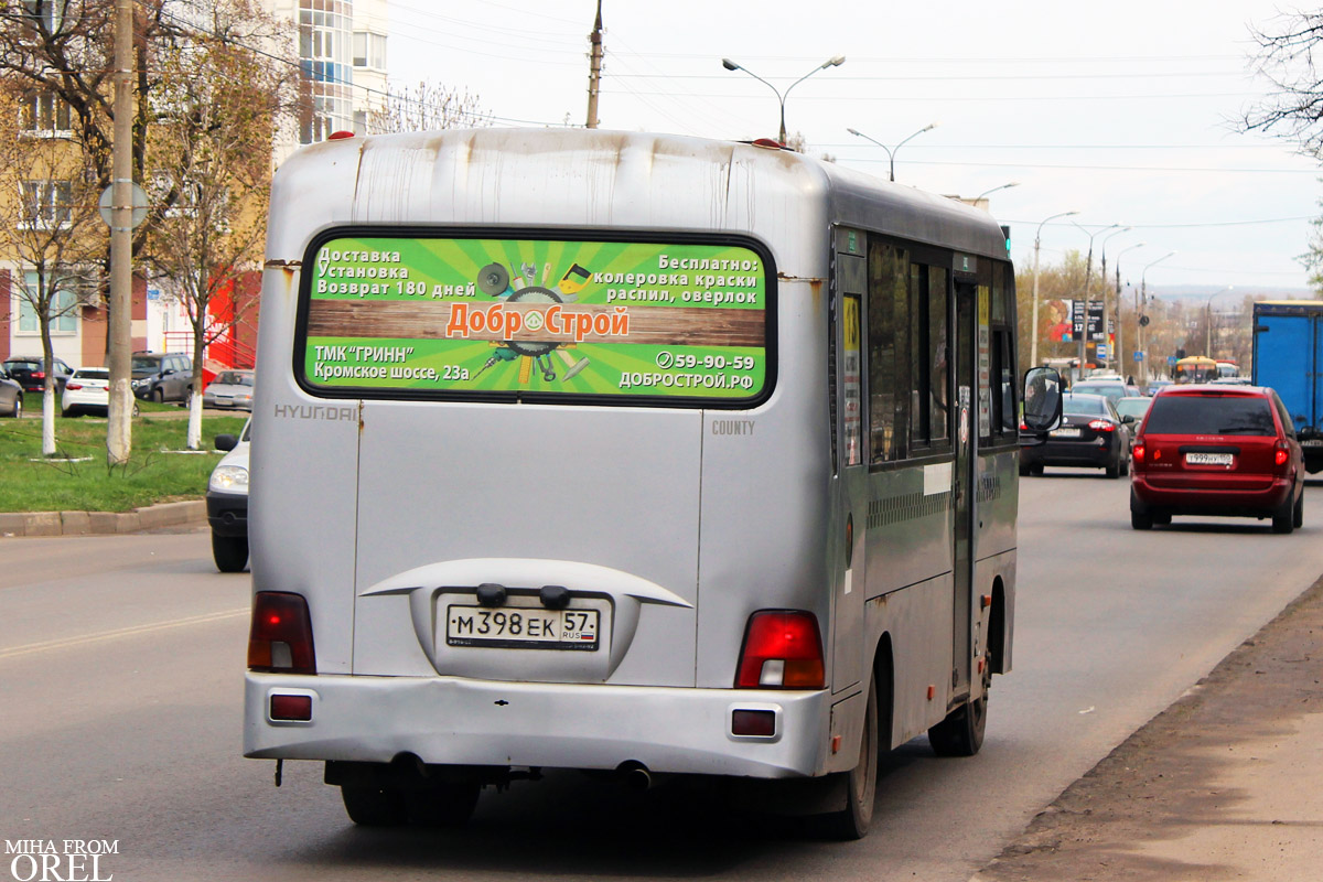 Орловская область, Hyundai County LWB C09 (ТагАЗ) № М 398 ЕК 57