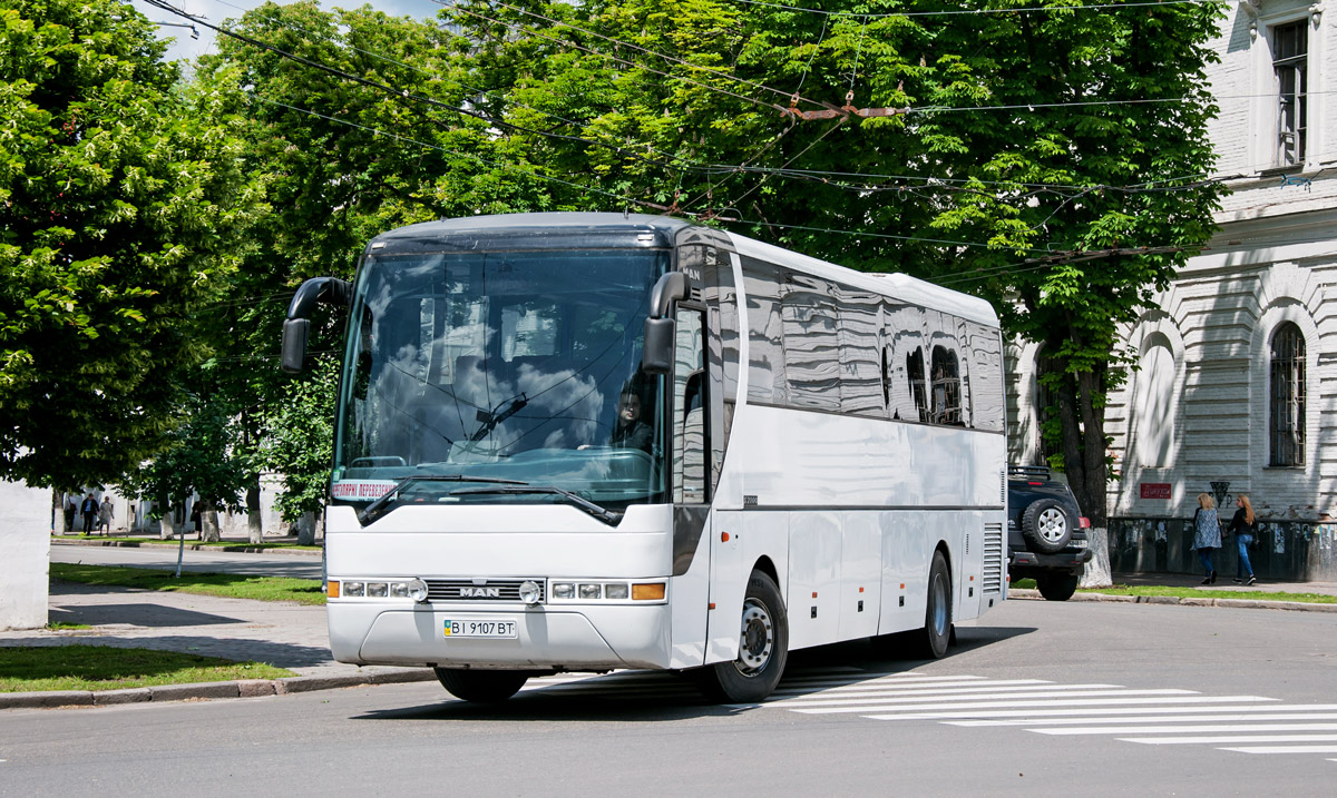 Полтавская область, MAN A13 S2000 № BI 9107 BT