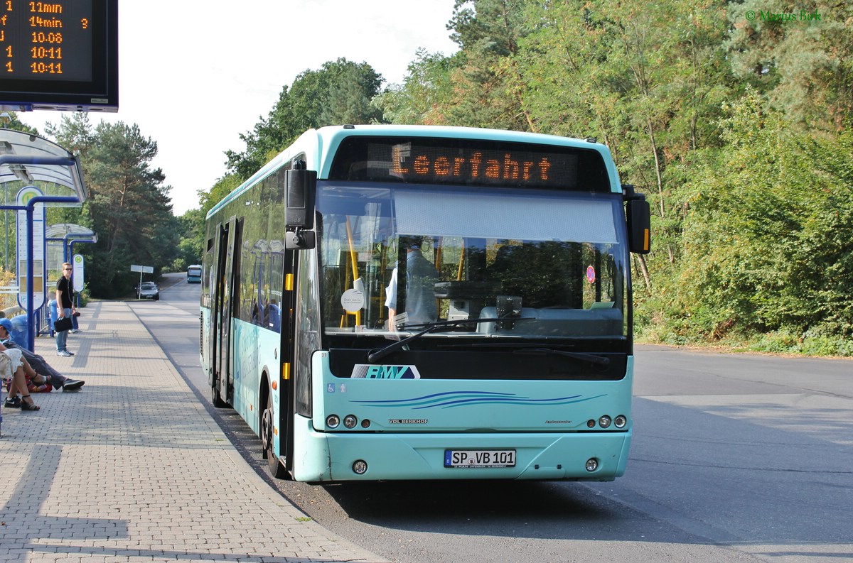 Rajna-Pfalz, VDL Berkhof Ambassador 200 sz.: SP-VB 101