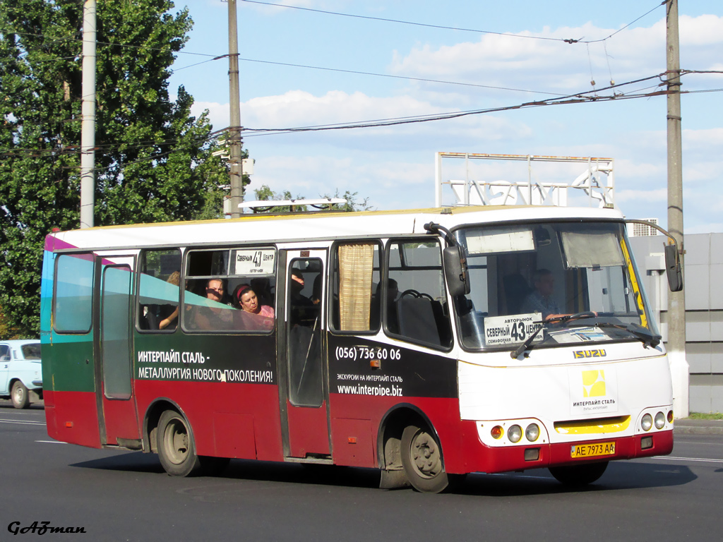 Dnepropetrovsk region, Bogdan A09202 Nr. AE 7973 AA