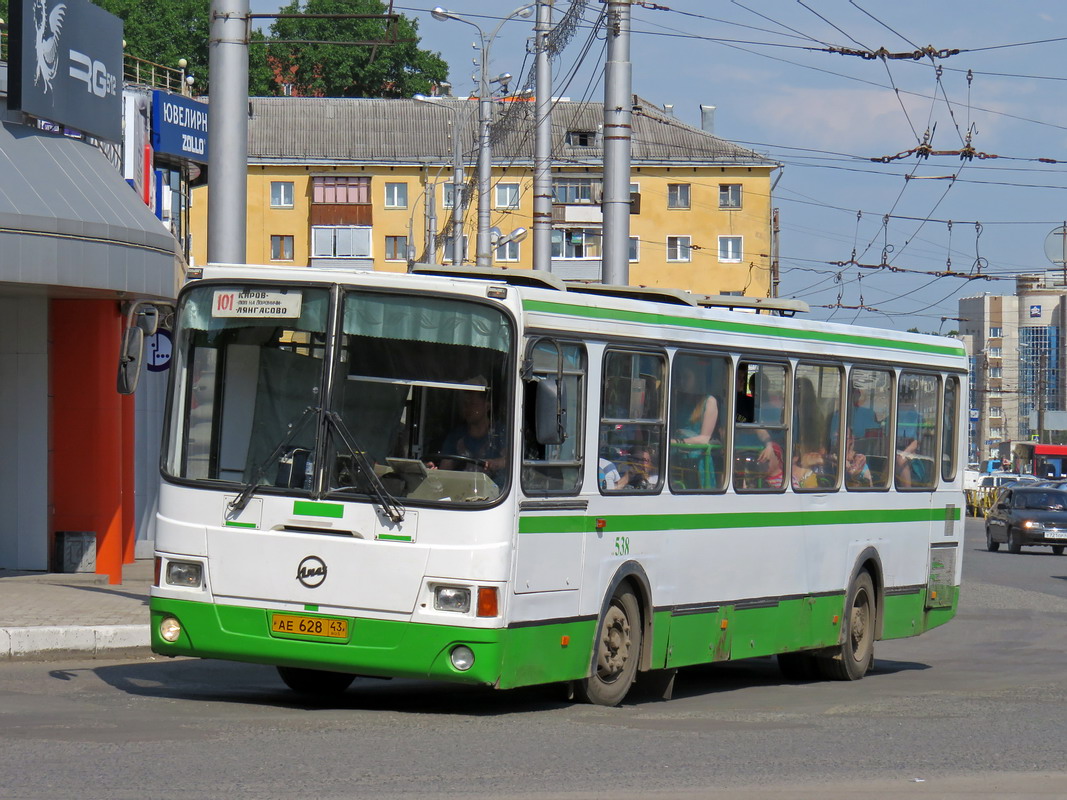 Kirov region, LiAZ-5256.45 Nr. х538