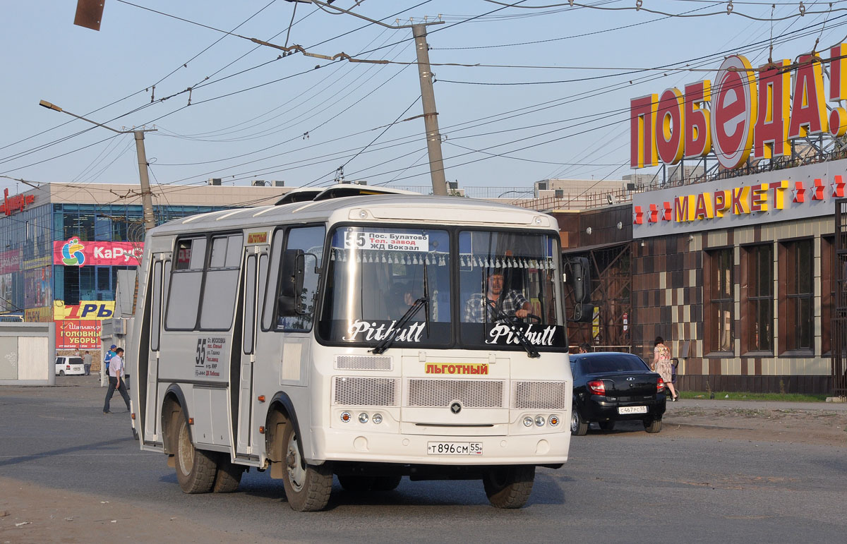 Омская область, ПАЗ-32054 № 3027