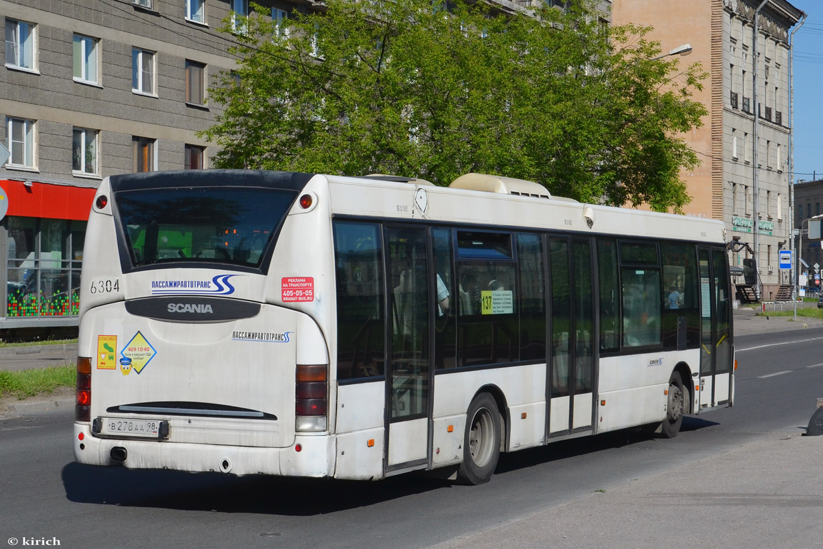 Санкт-Петербург, Scania OmniLink I (Скания-Питер) № 6304