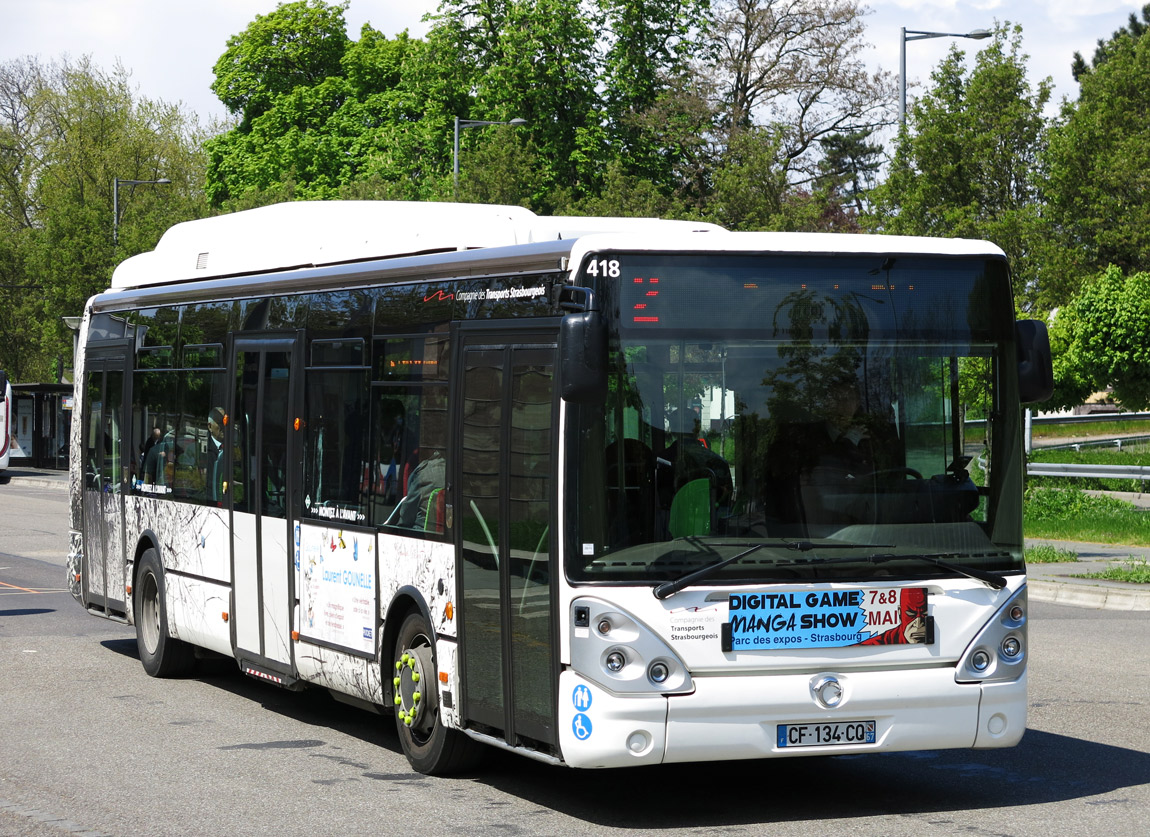 Франция, Irisbus Citelis 12M CNG № 418