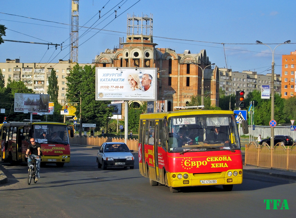 Волынская область, Богдан А0811 № AC 4706 BE