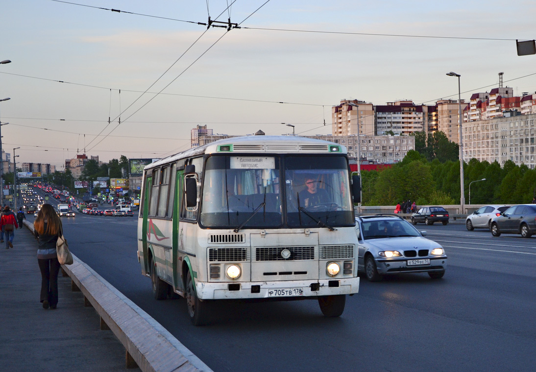 Санкт-Петербург, ПАЗ-4234 № Р 705 ТВ 178