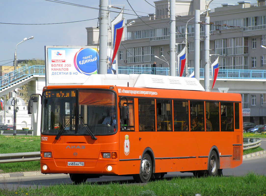 Нижегородская область, ЛиАЗ-5256.57 № 15212