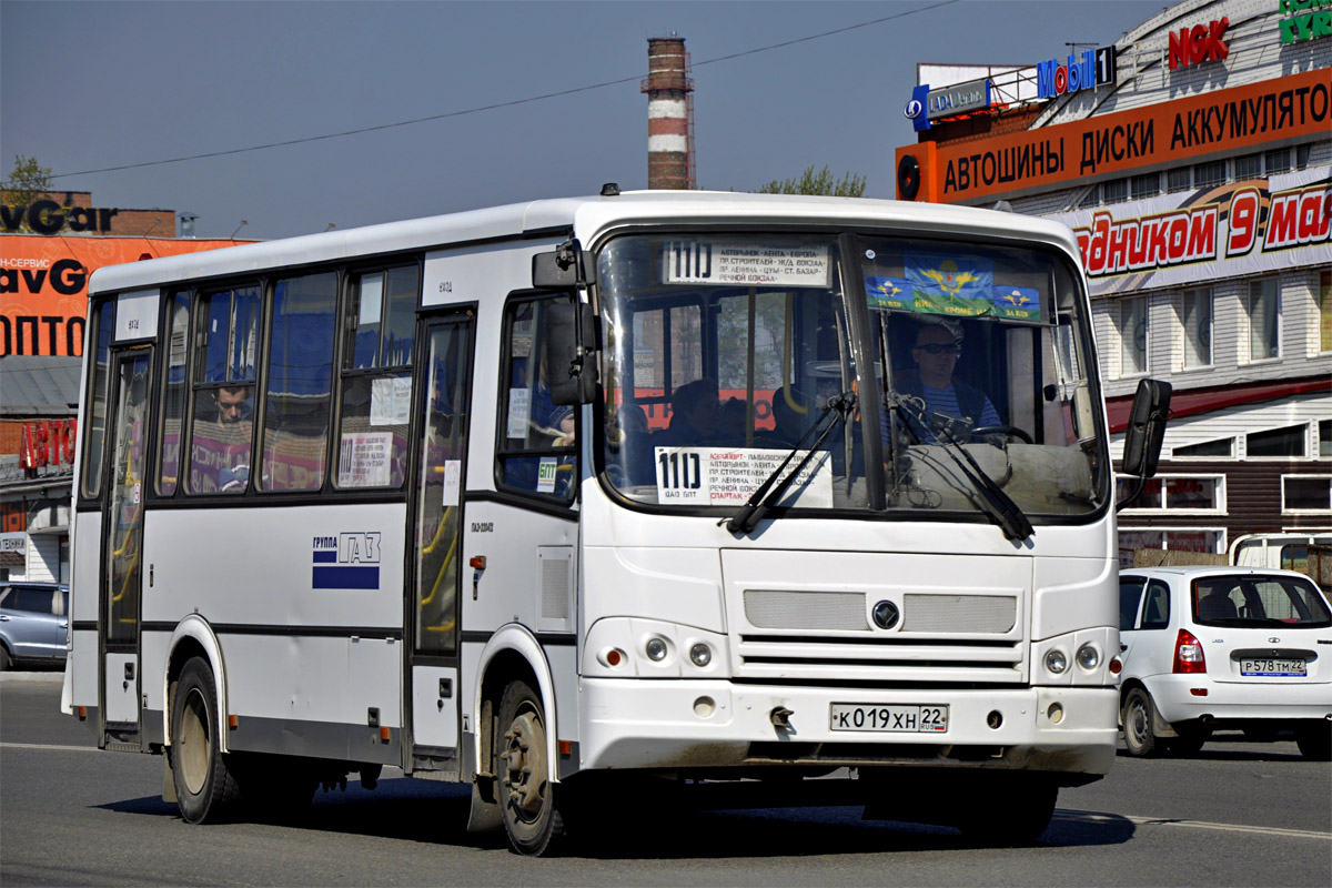 Алтайский край, ПАЗ-320412-05 № К 019 ХН 22