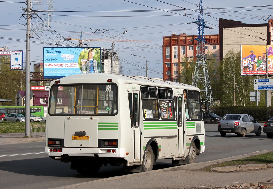 Томская область, ПАЗ-32054 № АС 770 70