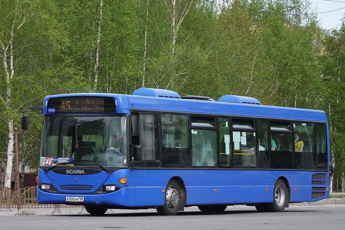 Khanty-Mansi AO, Scania OmniLink I (Scania-St.Petersburg) № В 500 АМ 186