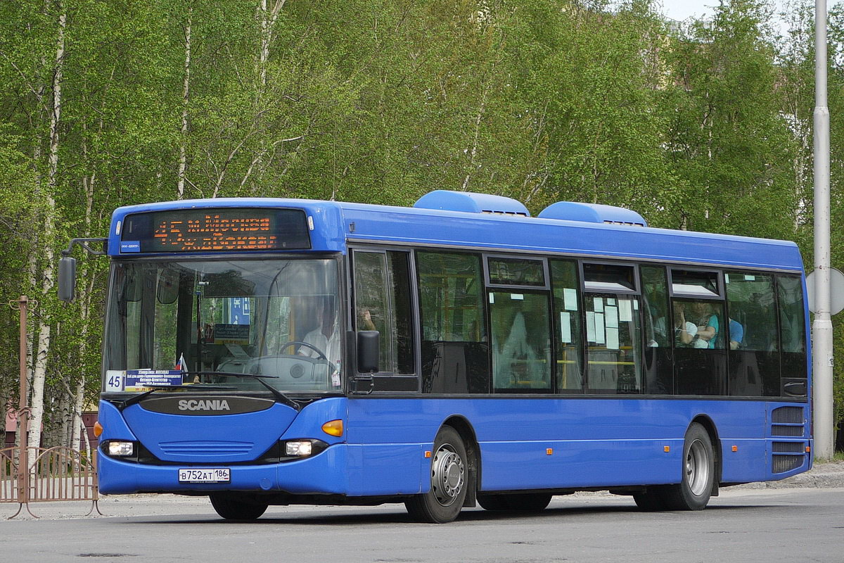 Ханты-Мансийский АО, Scania OmniLink I (Скания-Питер) № В 752 АТ 186