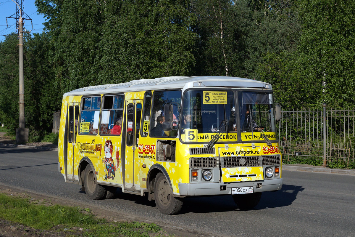 Архангельская область, ПАЗ-32054 № М 056 СХ 29