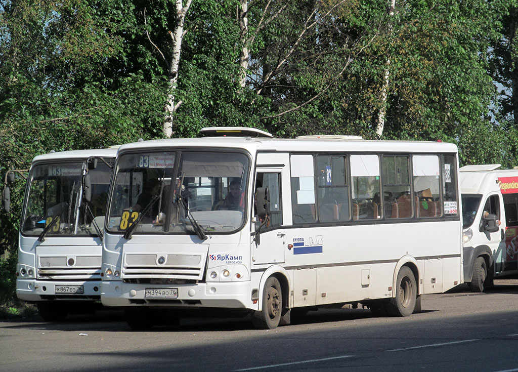 Ярославская область, ПАЗ-320412-05 № М 394 ВО 76