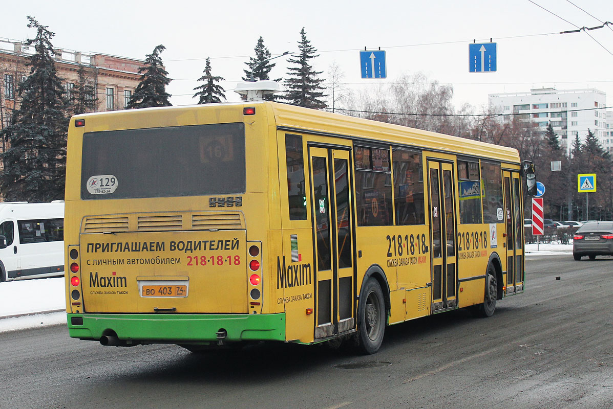 Челябинская область, ЛиАЗ-5256.53 № 129