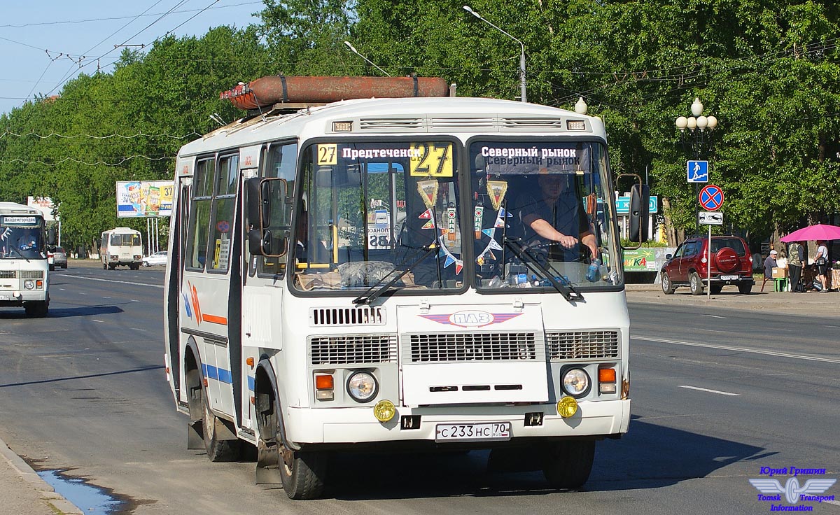 Томская область, ПАЗ-32054 № С 233 НС 70