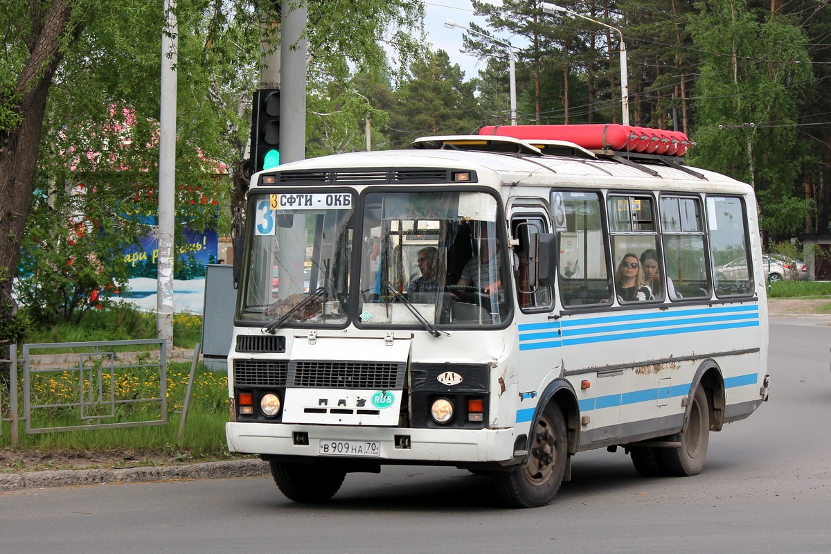 Томская область, ПАЗ-32054 № В 909 НА 70