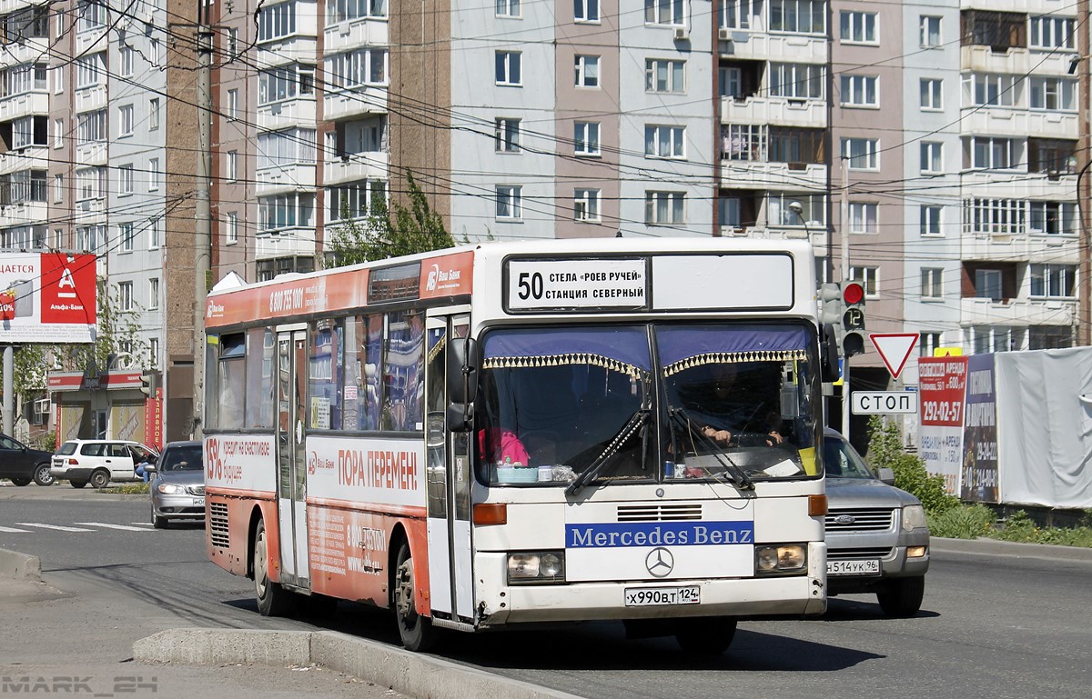 Красноярский край, Mercedes-Benz O405 № Х 990 ВТ 124