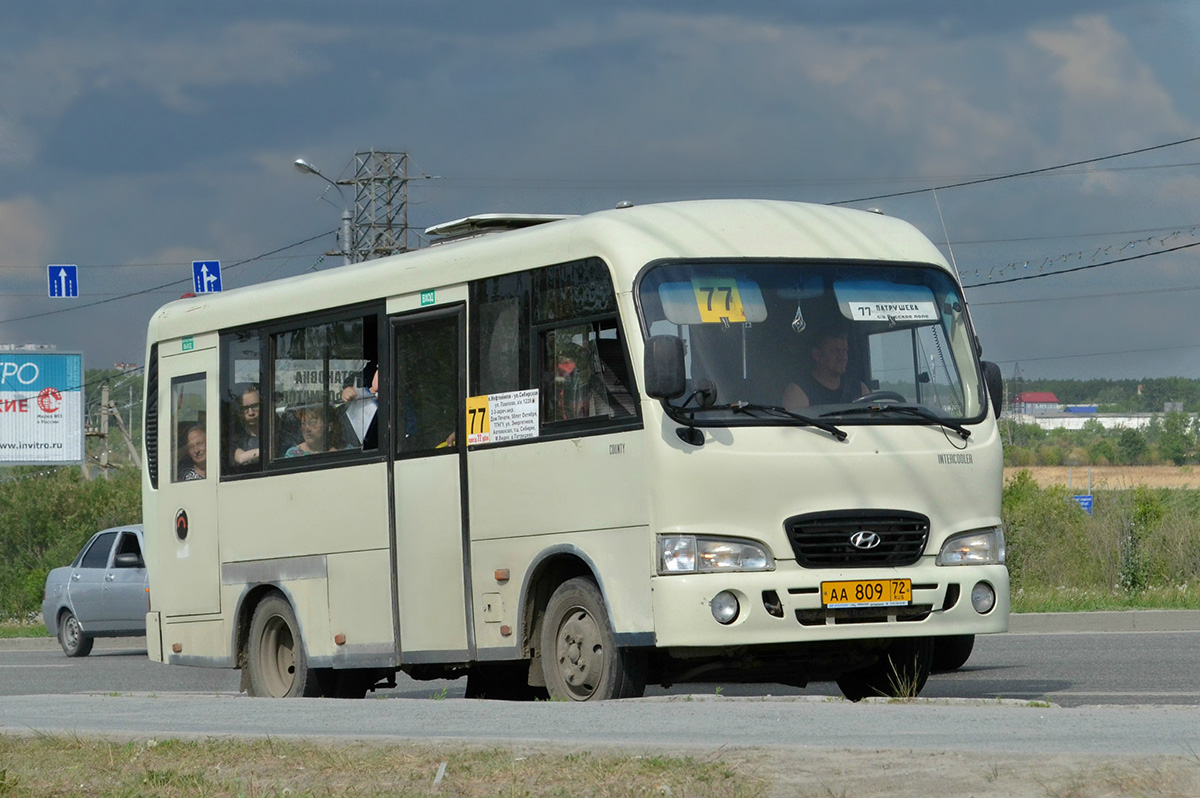 Тюменская область, Hyundai County SWB C08 (РЗГА) № АА 809 72