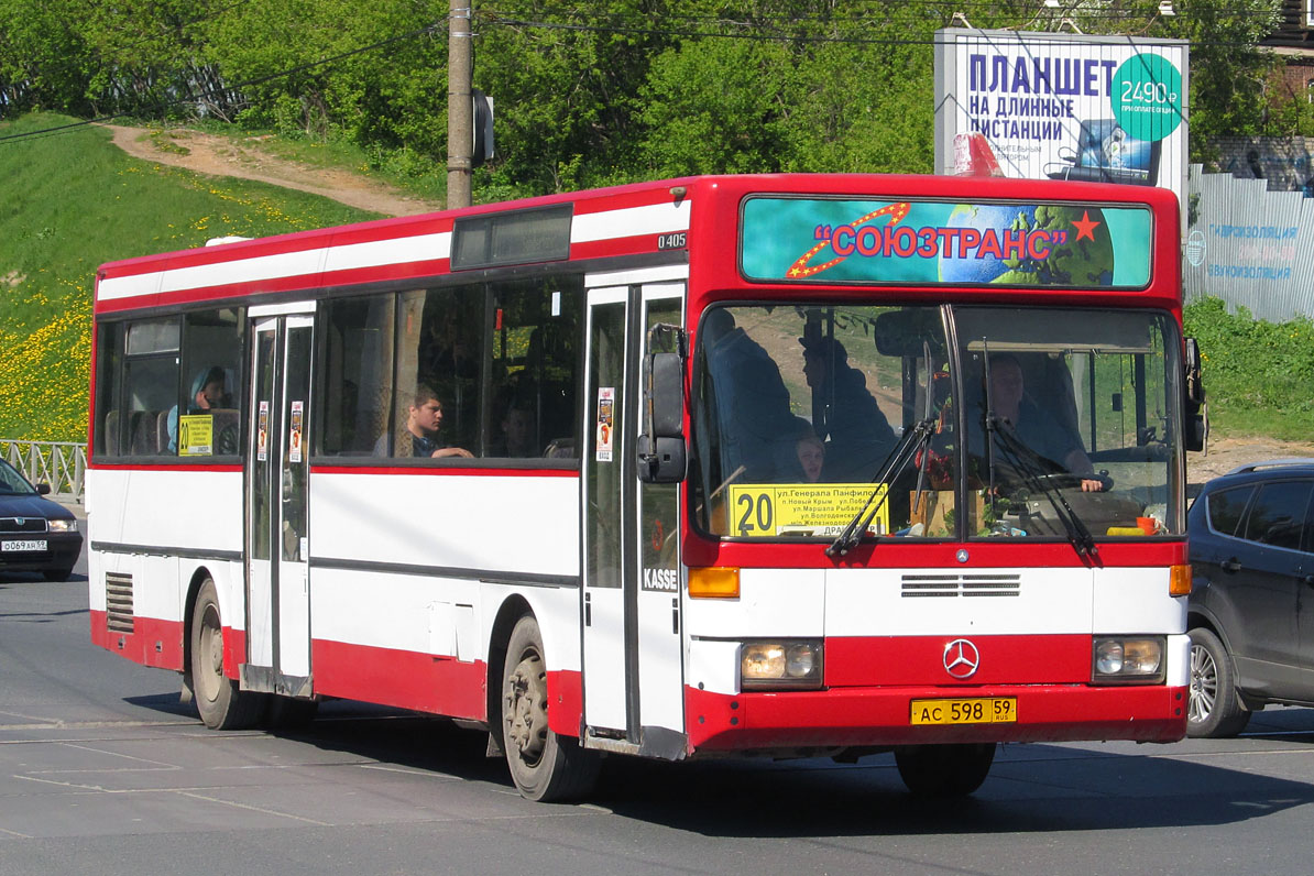 Пермский край, Mercedes-Benz O405 № АС 598 59