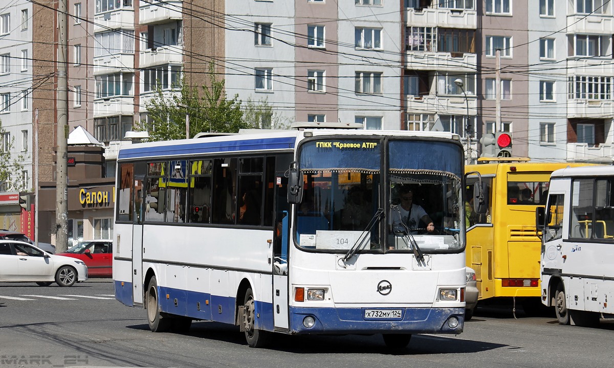 Krasnojarský kraj, LiAZ-5256.23-01 (GolAZ) č. Х 732 МУ 124