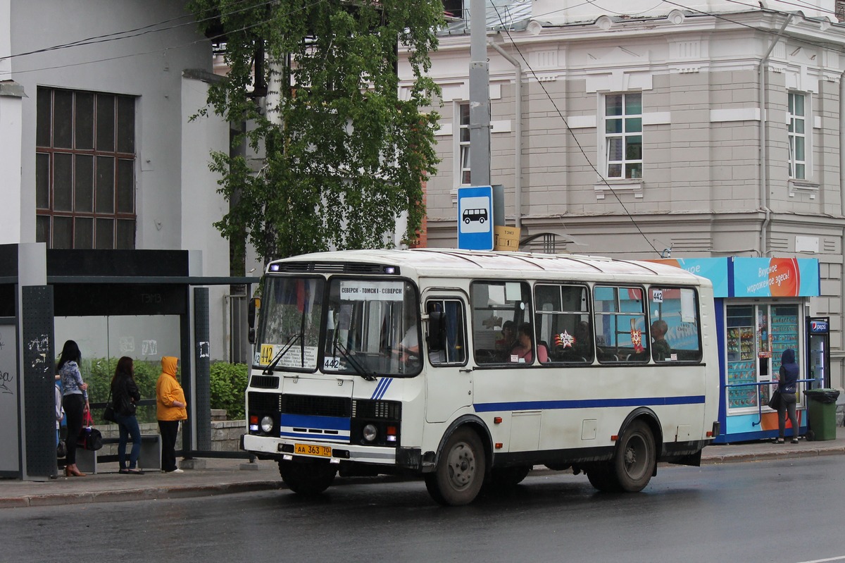 Томская область, ПАЗ-32054 № АА 363 70