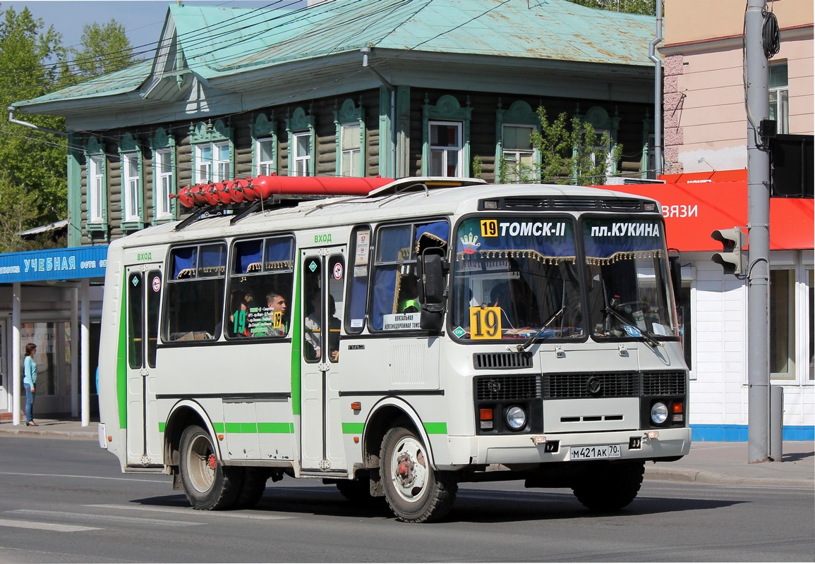 Томская область, ПАЗ-32054 № М 421 АК 70