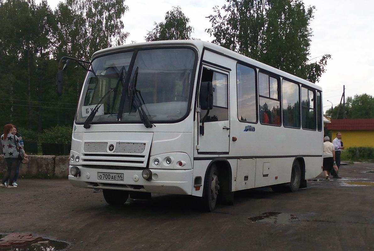 Костромская область, ПАЗ-320302-08 № О 700 АЕ 44