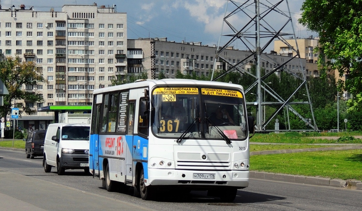 Санкт-Петербург, ПАЗ-320402-05 № 3013