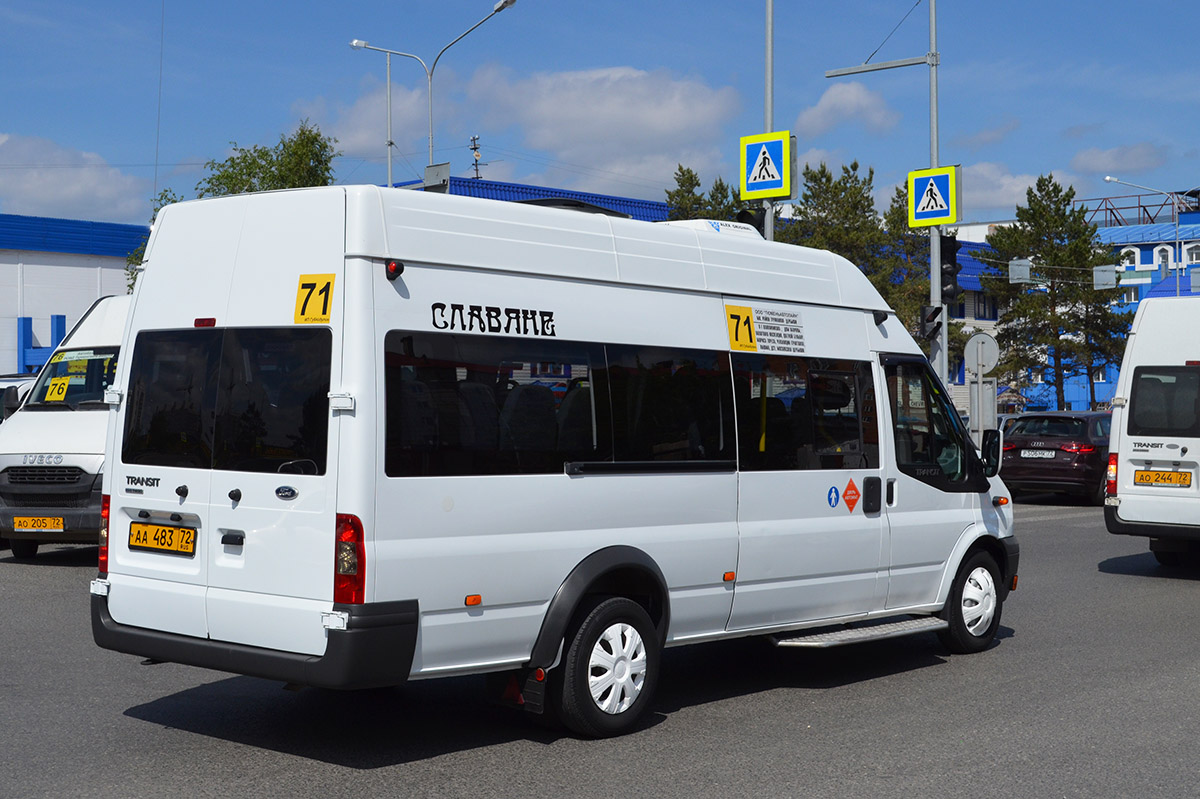 Tumen region, Nizhegorodets-222709  (Ford Transit) č. АА 483 72