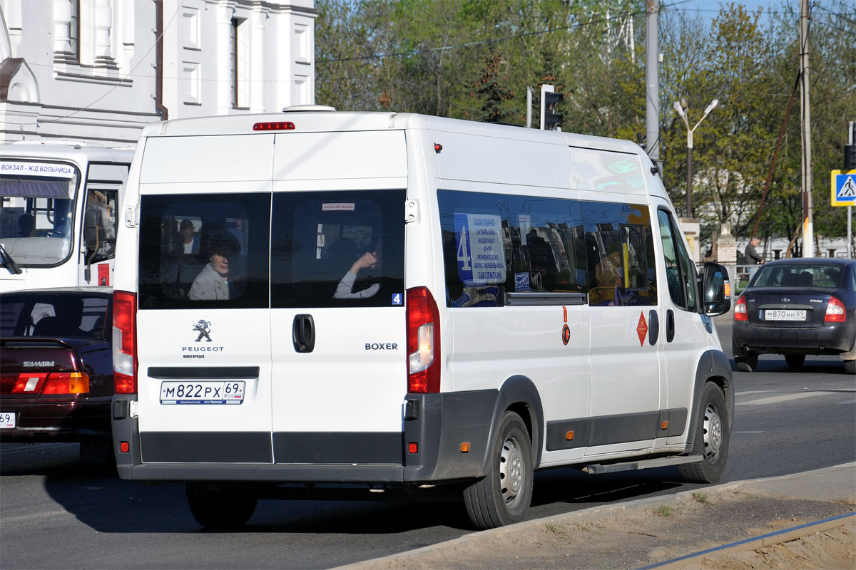 Тверская область, Нижегородец-2227SK (Peugeot Boxer) № М 822 РХ 69