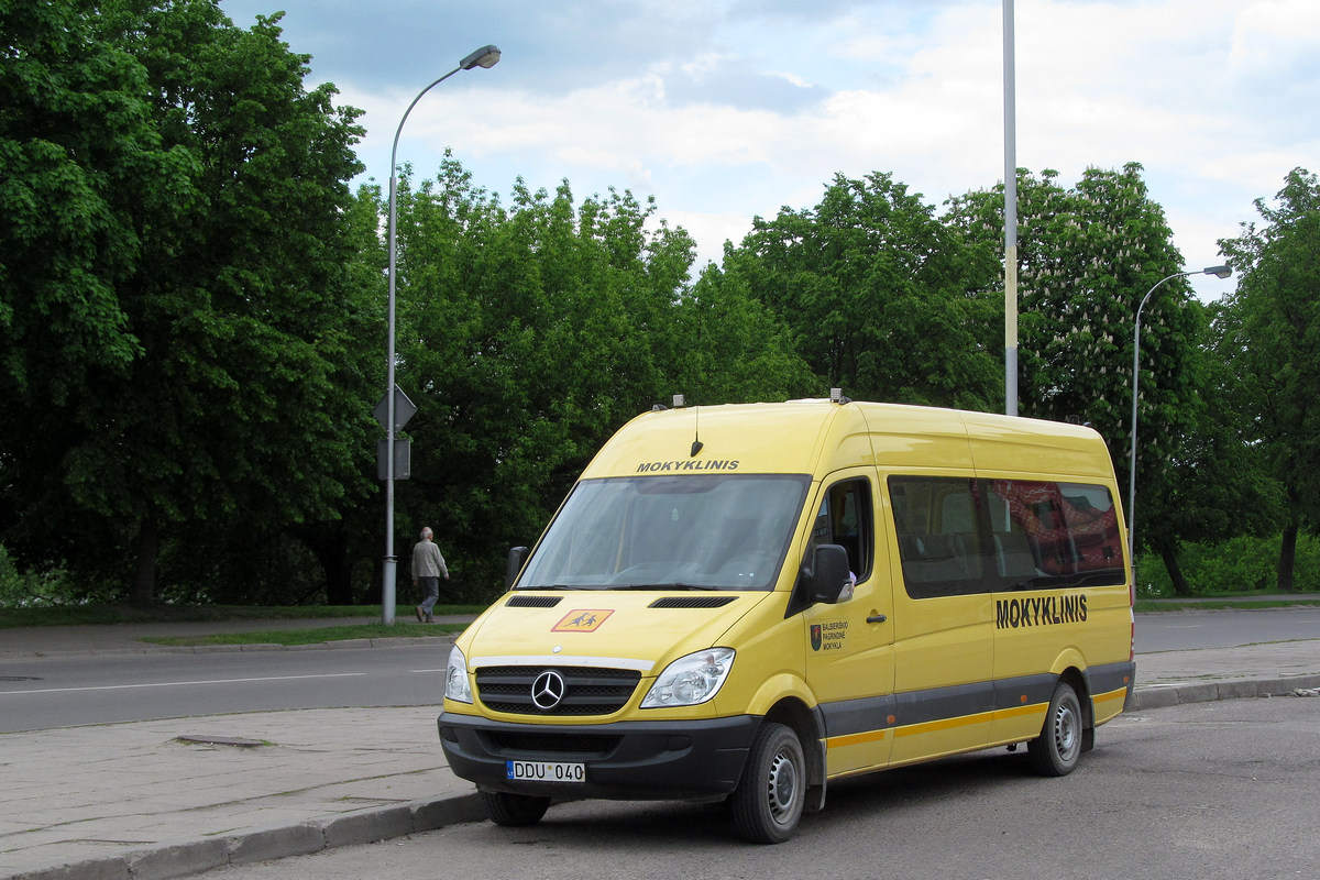 Литва, Mercedes-Benz Sprinter W906 311CDI № DDU 040