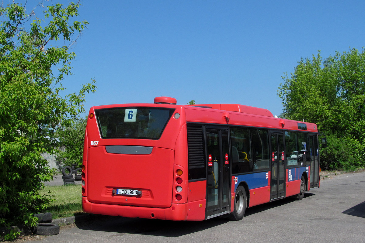 Литва, Scania OmniCity II № 867