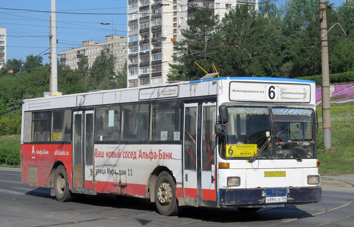 Пермский край, MAN 791 SL202 № А 886 СЕ 159 — Фото — Автобусный транспорт