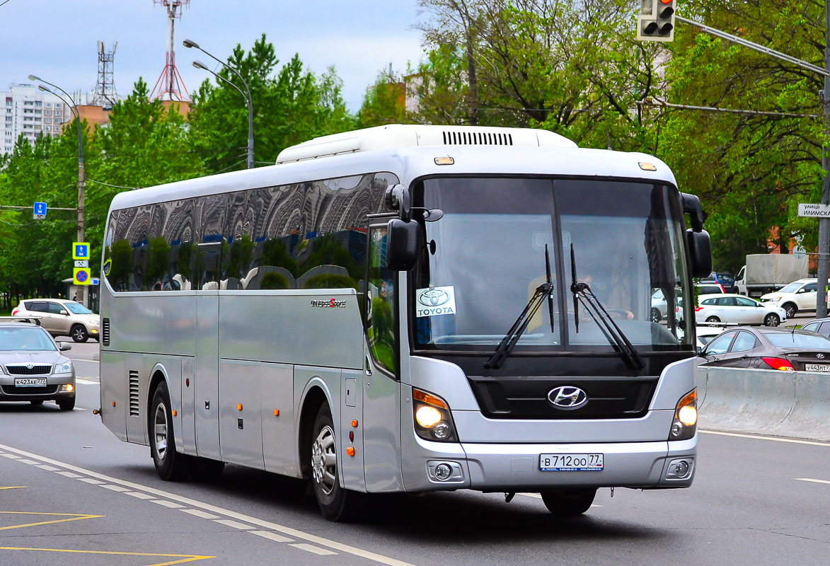 Москва, Hyundai Universe Space Luxury № В 712 ОО 77