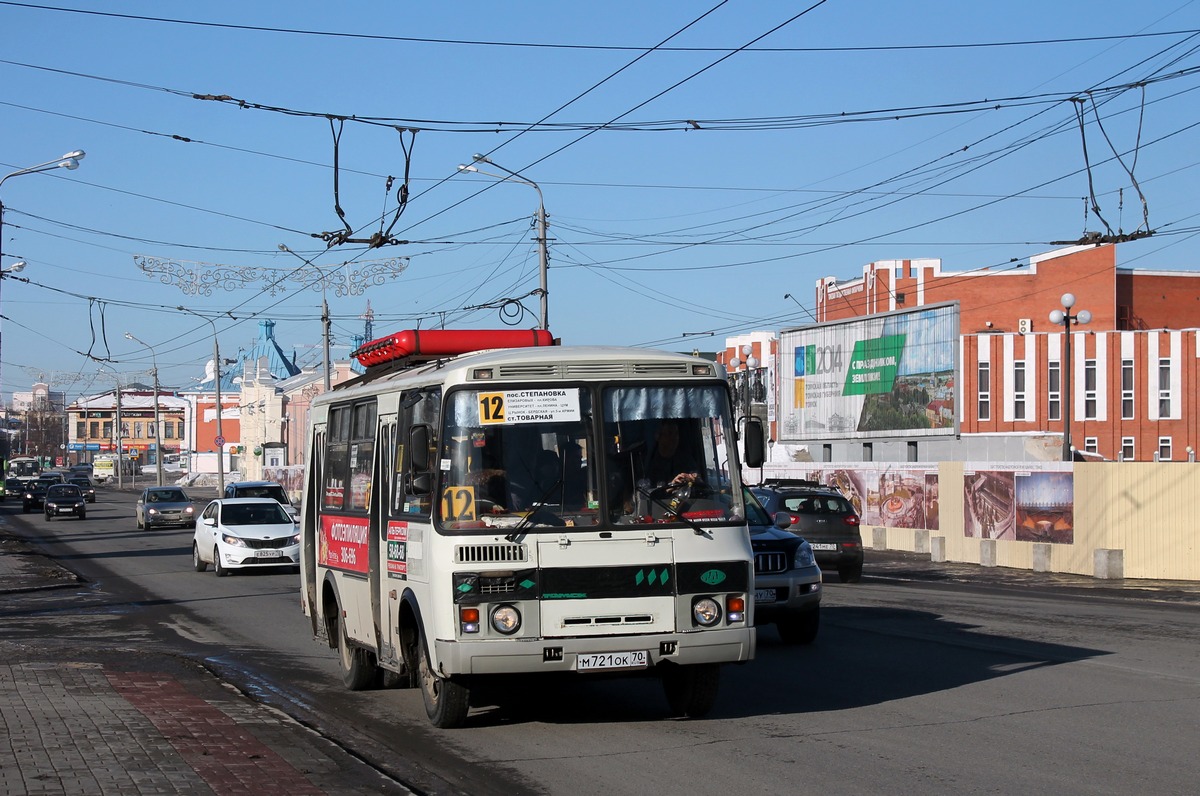 Томская область, ПАЗ-32054 № М 721 ОК 70