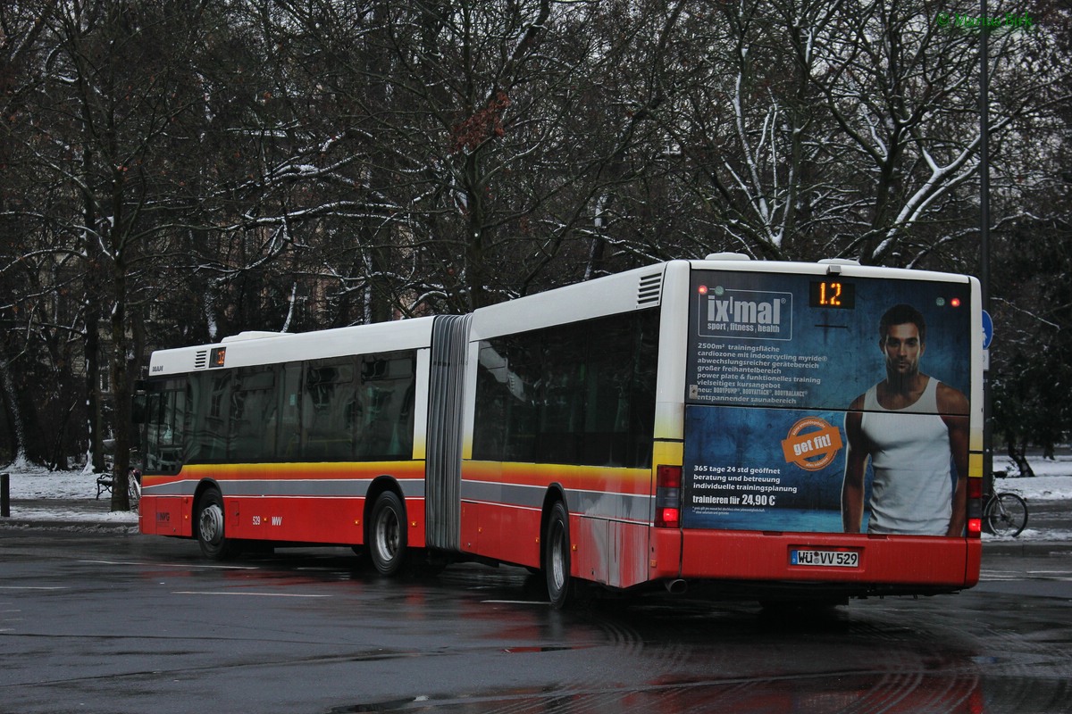 Бавария, MAN A23 NG313 № 529