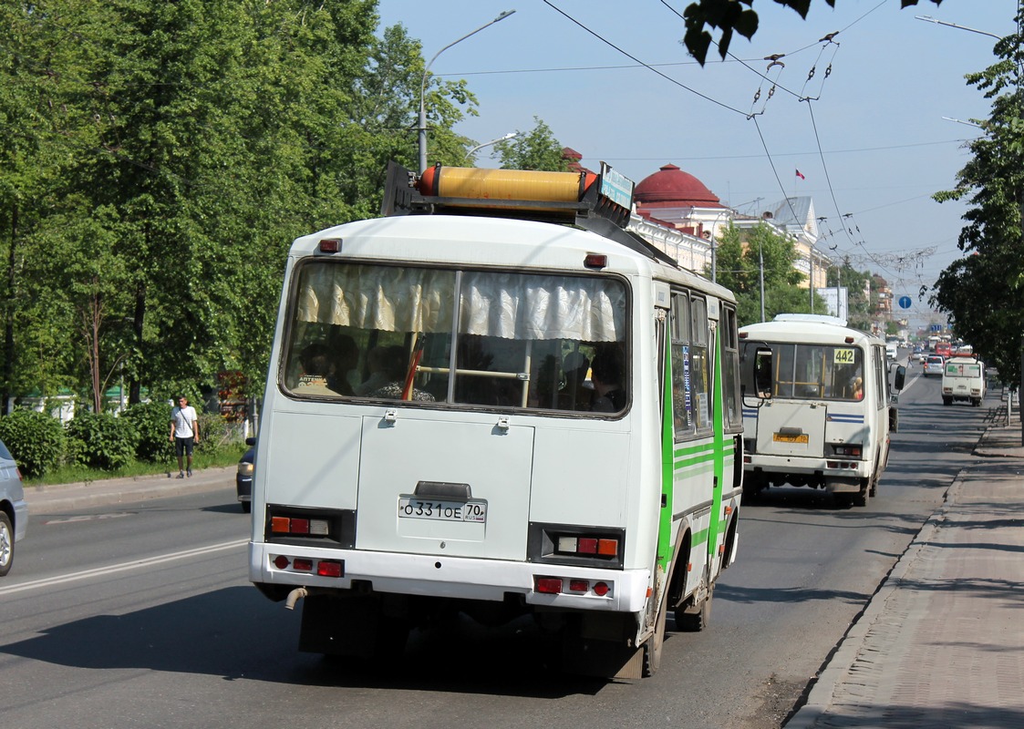 Томская область, ПАЗ-32051-110 № О 331 ОЕ 70