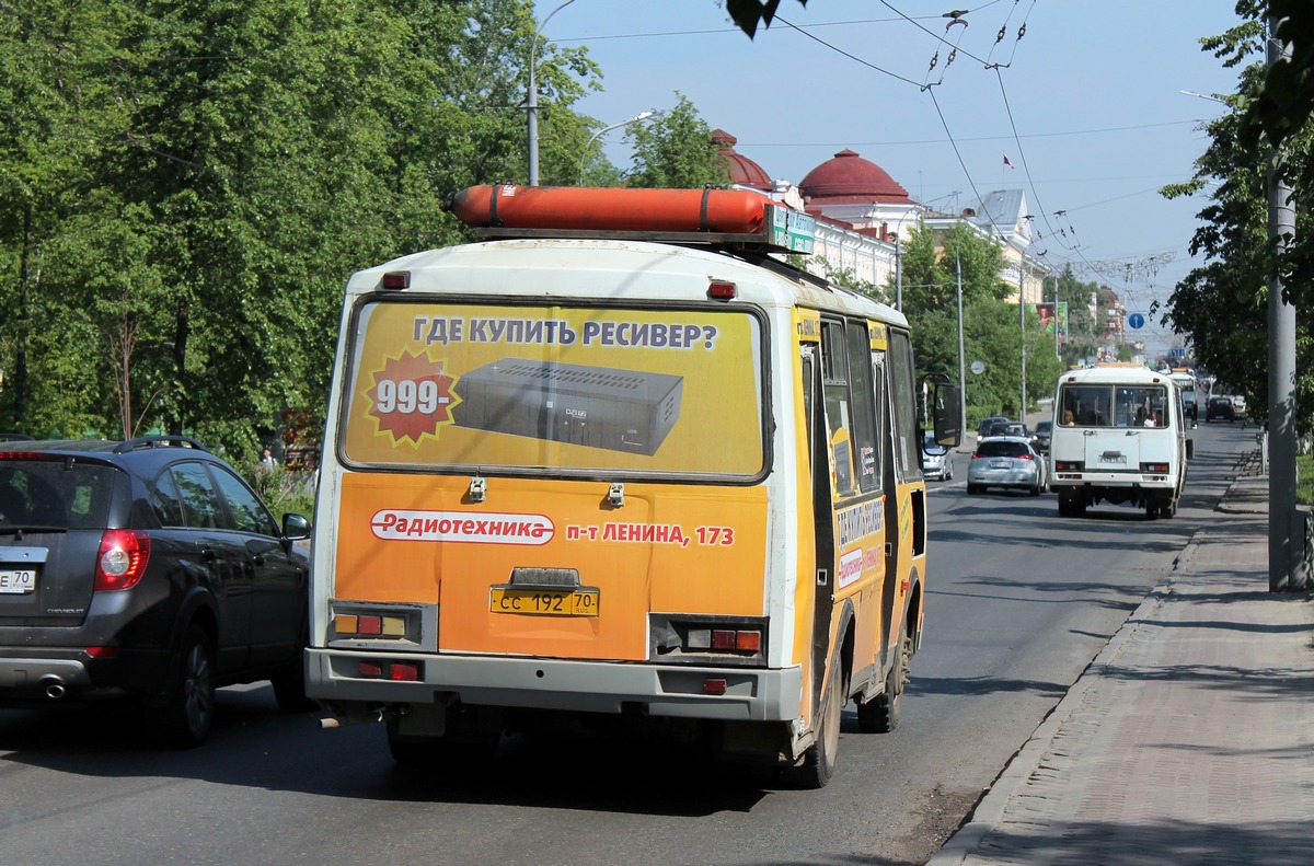 Томская область, ПАЗ-32054 № СС 192 70