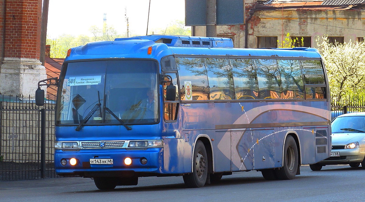 Тамбовская область, Kia KM948 Granbird Greenfield № Н 143 НК 48