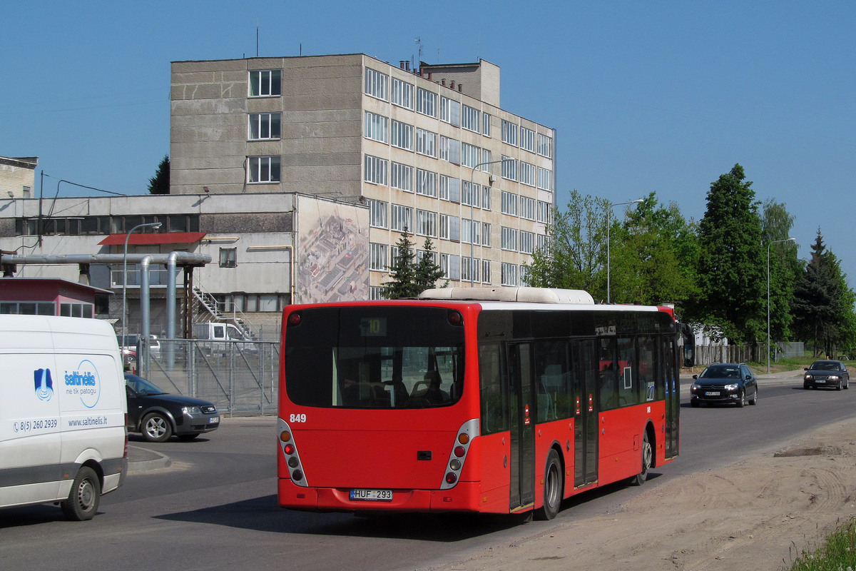 Литва, Van Hool New A330 № 849