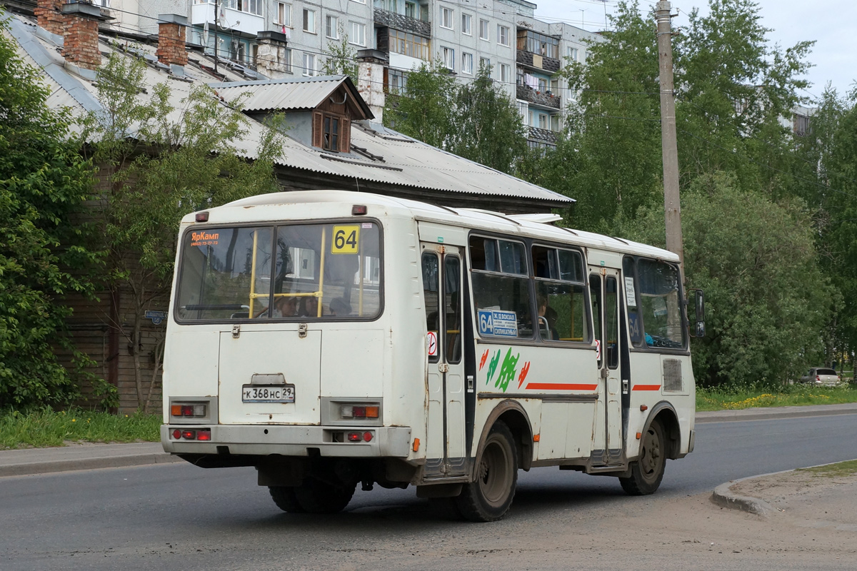 Архангельская область, ПАЗ-32054 № К 368 НС 29