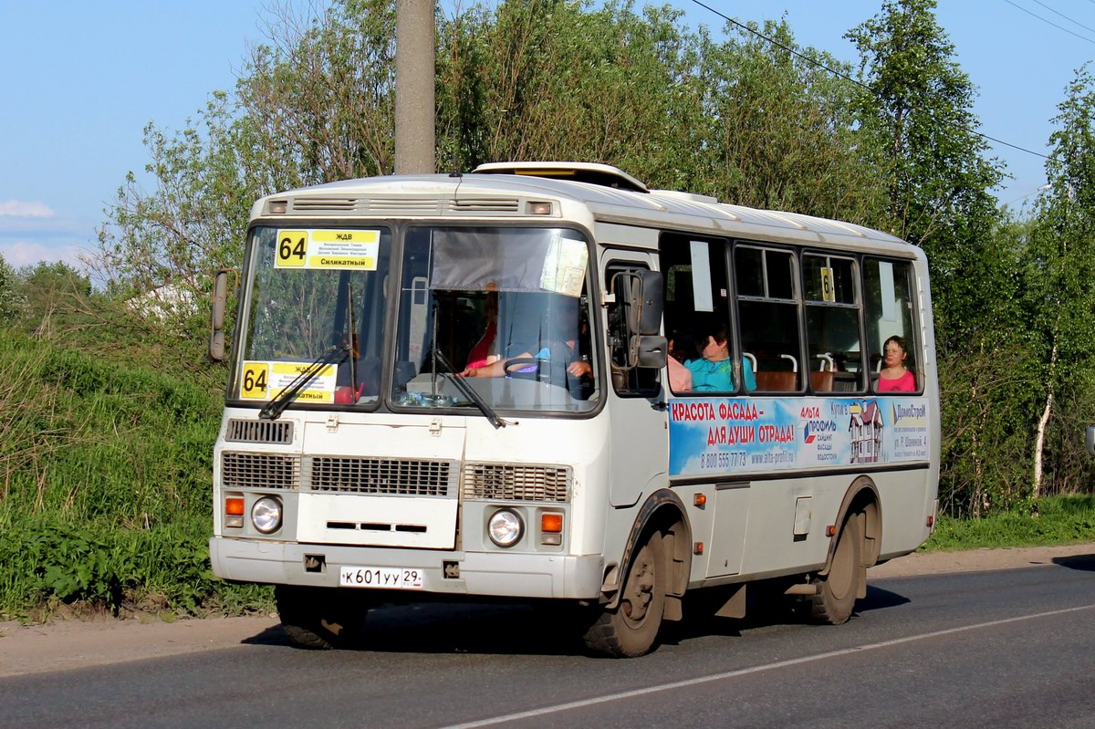 Архангельская область, ПАЗ-32054 № К 601 УУ 29