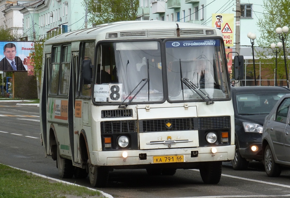 Свердловская область, ПАЗ-32054-07 № КА 791 66